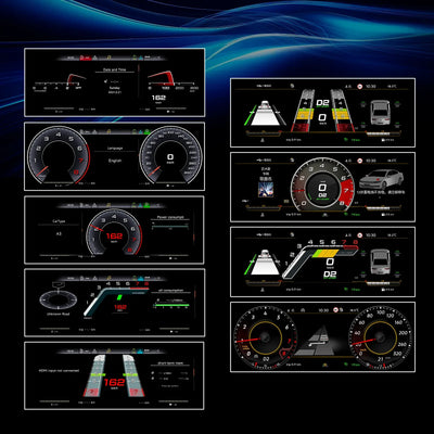 Navicluster Tableau de Bord Numérique Audi A5 2008-2015, Écran 12,3 Pouces