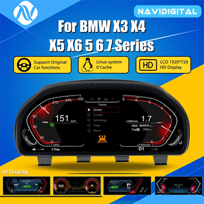 Combiné d'Instruments Numérique BMW F10 F11 F07 F01 Cockpit Virtuel