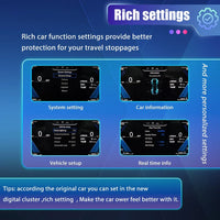 Compteur Digital BMW F30 F31 F32 F33 F34 F36 (2013-2020) – 12,3 pouces, HUD, CarPlay sans fil, vue 6