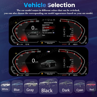 Tableau de Bord Numérique BMW Série 1 2 F20 X1 X2 CarPlay