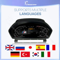 Compteur Digital BMW Série 4 F32 F33 F36 et Série 3 GT F34 (2013-2020) – CarPlay, vue 5