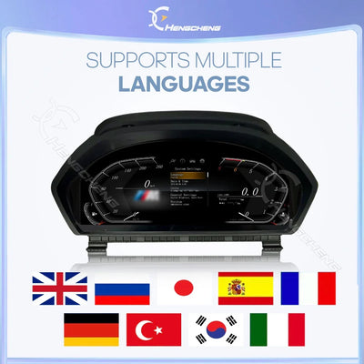 Tableau de Bord Numérique pour BMW Série 3 4 2013-2020