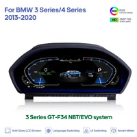 Compteur Digital BMW Série 4 F32 F33 F36 et Série 3 GT F34 (2013-2020) – CarPlay, vue 9