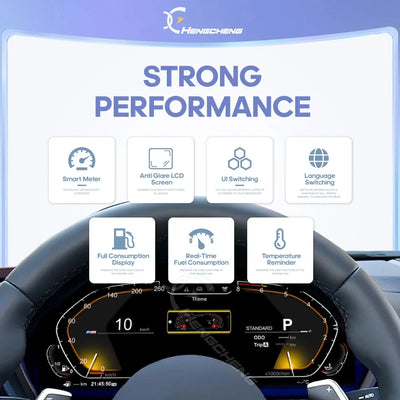 Tableau de Bord Numérique pour BMW Série 3 4 2013-2020