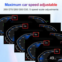Compteur Digital BMW Série 5 E39 et X5 E53 (1999-2006) – Écran 10,25 Pouces, avec ou sans CarPlay, vue 5