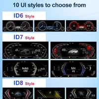 Compteur Digital BMW Série 5 E39 et X5 E53 (1999-2006) – Écran 10,25 Pouces, avec ou sans CarPlay, vue 3