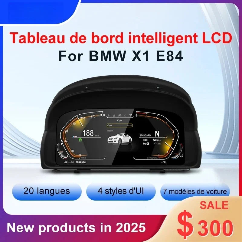 Tableau de Bord Numérique BMW X1 E84 11 Pouces
