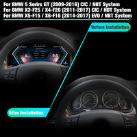 Compteur Digital BMW F10 F15 F16 F25 F26 F07 F02 (2009-2017) – Écran 12,3 pouces, 6 modes, vue 3