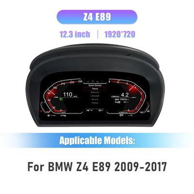 Tableau de Bord Numérique BMW Z4 E89 HD 2009-2017