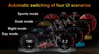 Tableau de Bord Numérique Cockpit Virtuel pour Mazda 2017-2021