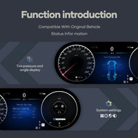 Compteur Digital Mercedes Classe E W207 – Écran 12,3 pouces, NTG 4.5 et 5.0, vue 5