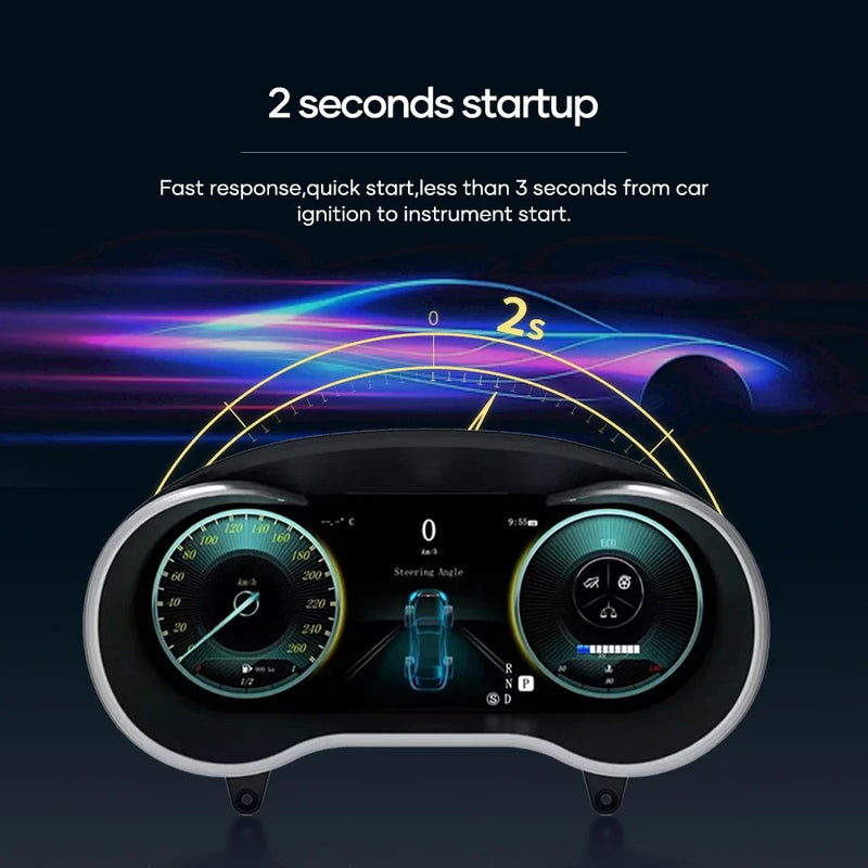 Compteur Digital Mercedes Classe E W207 – Écran 12,3 pouces, NTG 4.5 et 5.0, vue 3