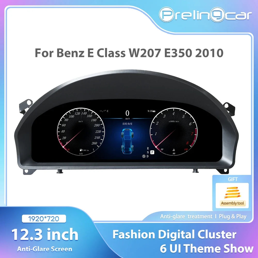 Mercedes Classe E W207 Écran Numérique 12,3 Pouces