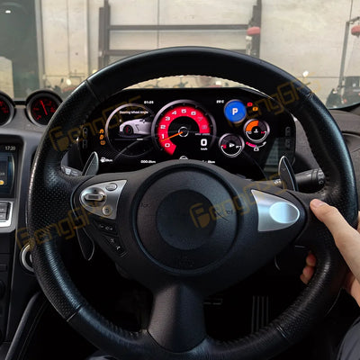Nissan 370Z Tableau de Bord Numérique LCD Haute Définition Noir