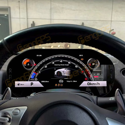 Nissan 370Z Tableau de Bord Numérique LCD Haute Définition Noir