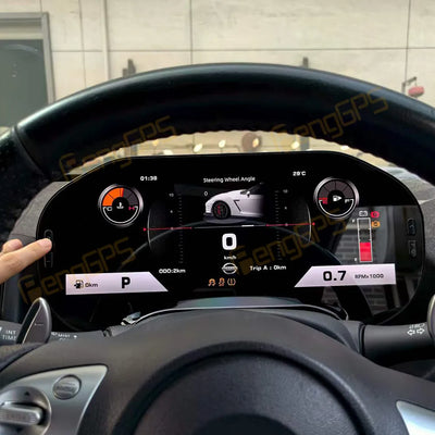 Nissan 370Z Tableau de Bord Numérique LCD Haute Définition Noir