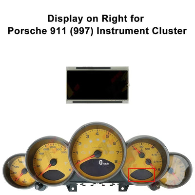 Porsche 911 997 987 Tableau de Bord Numérique LCD