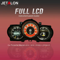 Compteur Digital Porsche Macan (2014-2018) – Écran LCD 1920 x 720, 3 modes d'affichage