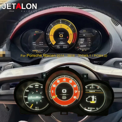 Porsche Macan Tableau de Bord Numérique LCD HD 2014-2018