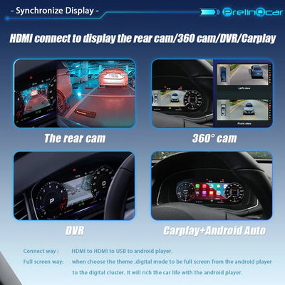 Combiné Numérique Skoda Superb 2 12,3 Pouces Cockpit Virtuel