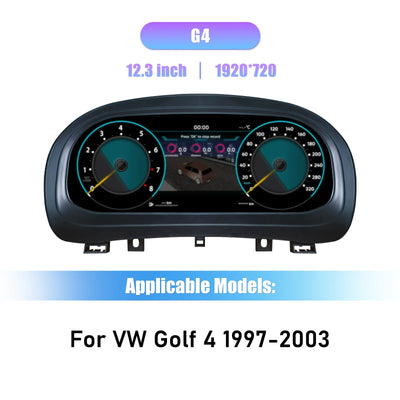 Tableau de Bord Numérique Volkswagen Golf 4 1999-2003