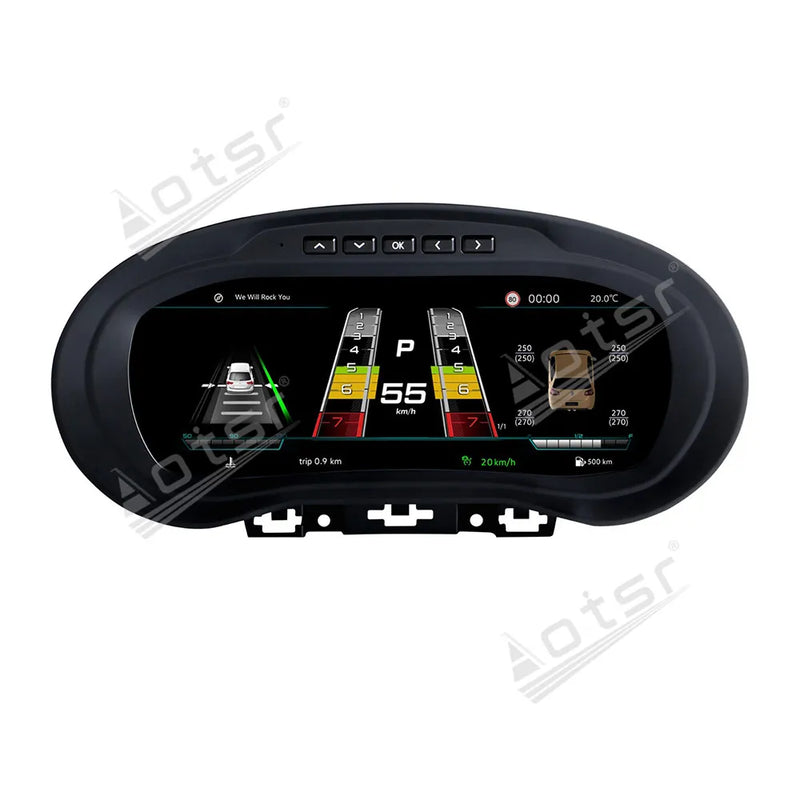 Compteur Digital Volkswagen Polo 5 (2012-2018) – Écran LCD, processeur 6 cœurs, vue 7