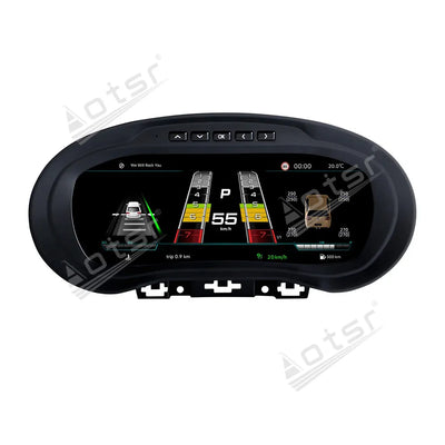 Volkswagen Polo 2012-2018 Tableau de Bord Numérique LCD