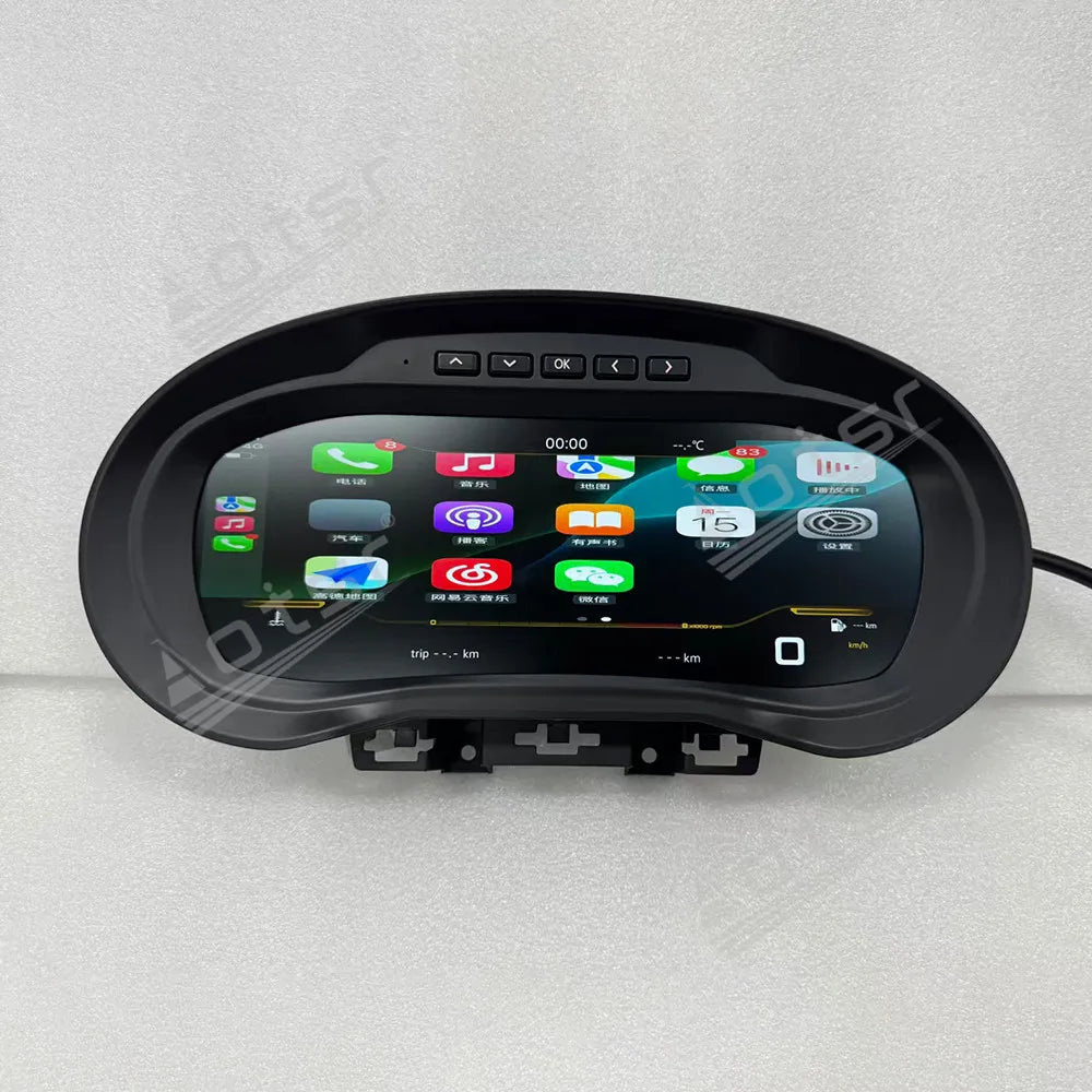 Volkswagen Polo 2012-2018 Tableau de Bord Numérique LCD