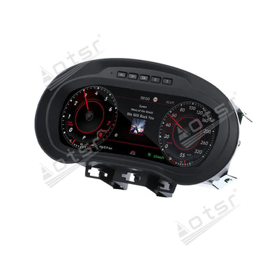 Volkswagen Polo 2012-2018 Tableau de Bord Numérique LCD