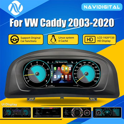 Tableau de Bord Numérique Volkswagen Caddy Virtual Cockpit 2003-2020
