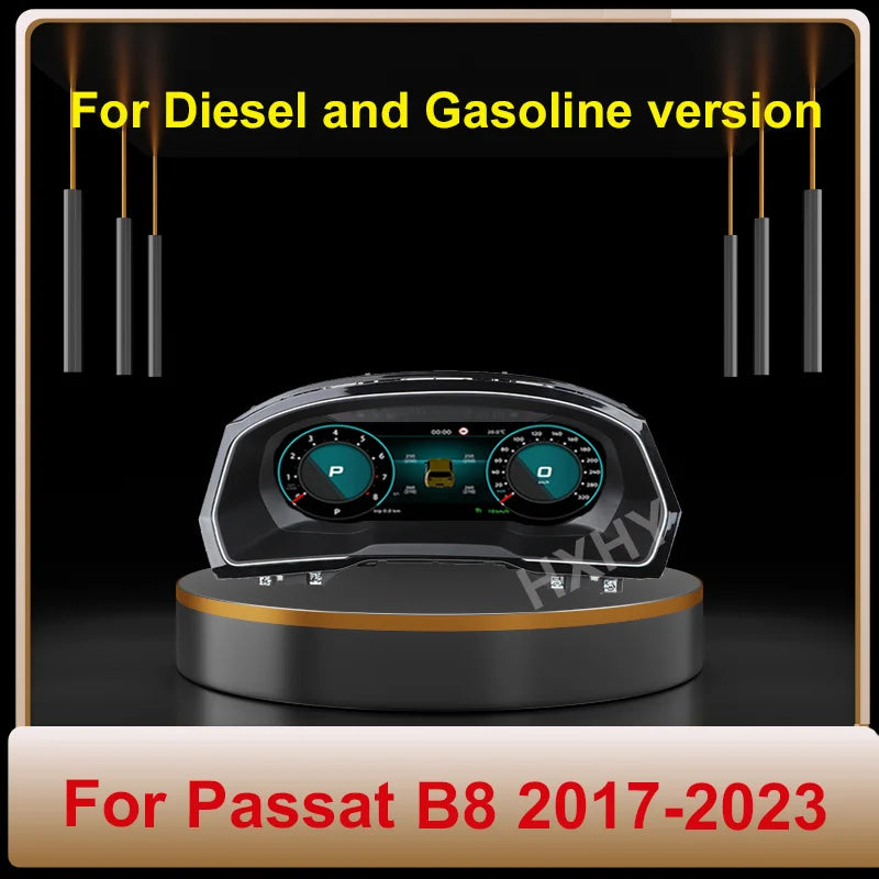 Compteur Digital Volkswagen Passat CC (2019-2023) – Écran LCD HD, Diesel et Essence, vue 7