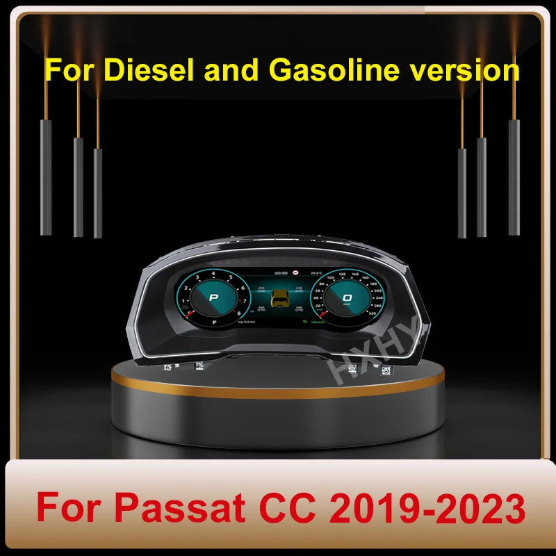 Compteur Digital Volkswagen Passat CC (2019-2023) – Écran LCD HD, Diesel et Essence, vue 8