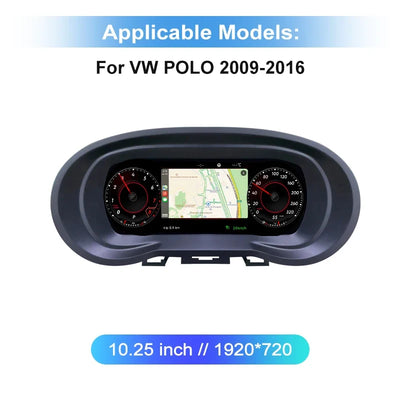 Tableau de Bord Numérique LCD pour VW Passat Golf Tiguan