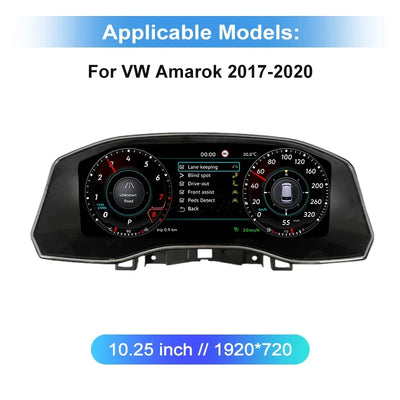 Tableau de Bord Numérique LCD pour VW Passat Golf Tiguan