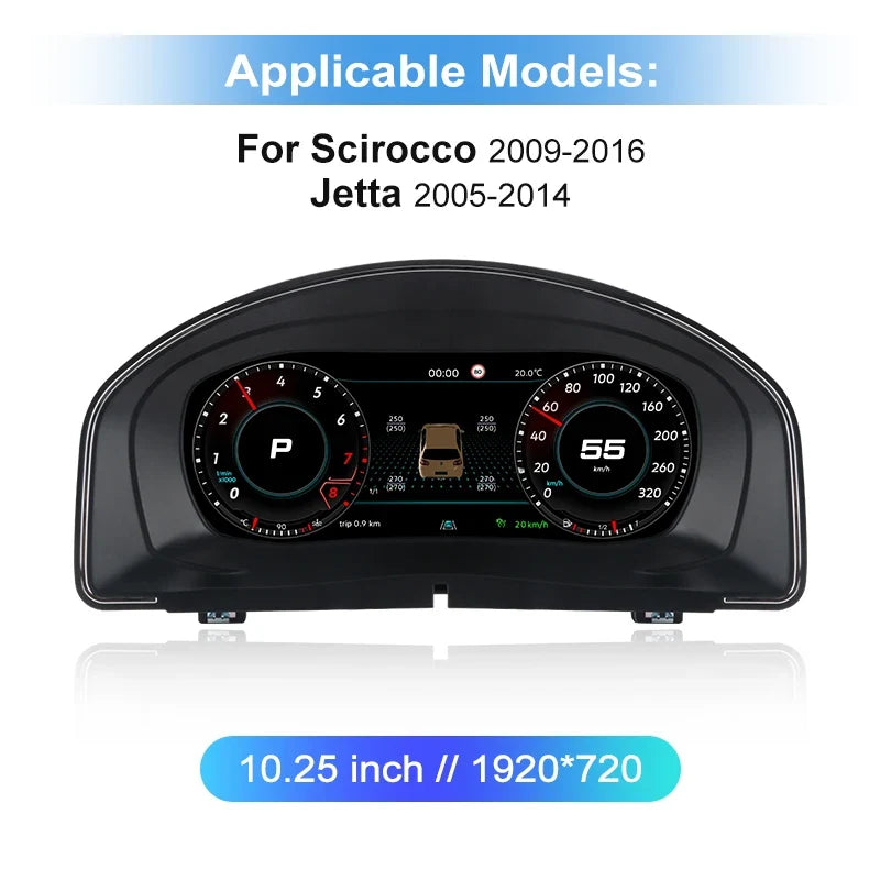 Compteur Digital Volkswagen et Seat – Golf, Passat B8, T6, Amarok, Tiguan L, Leon, Polo, vue 8