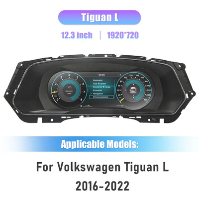 Volkswagen Tiguan L Tableau de Bord Numérique 2016-2022