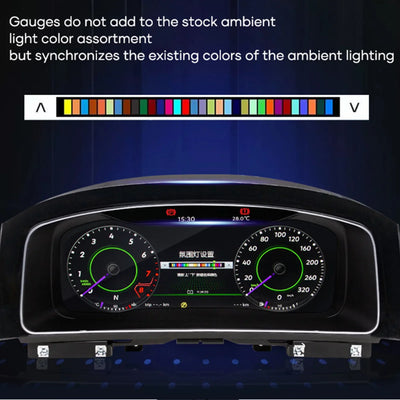 Volkswagen Tiguan L Tableau de Bord Numérique 2016-2022