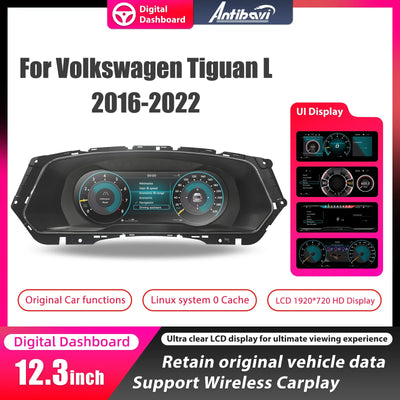 Volkswagen Tiguan L Tableau de Bord Numérique 2016-2022
