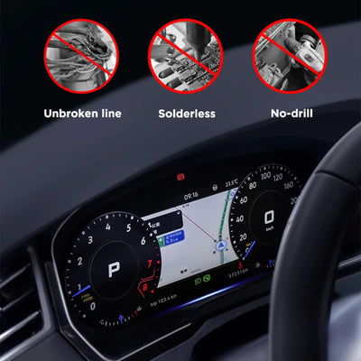 Installation du virtual cockpit Volkswagen Amarok plug and play