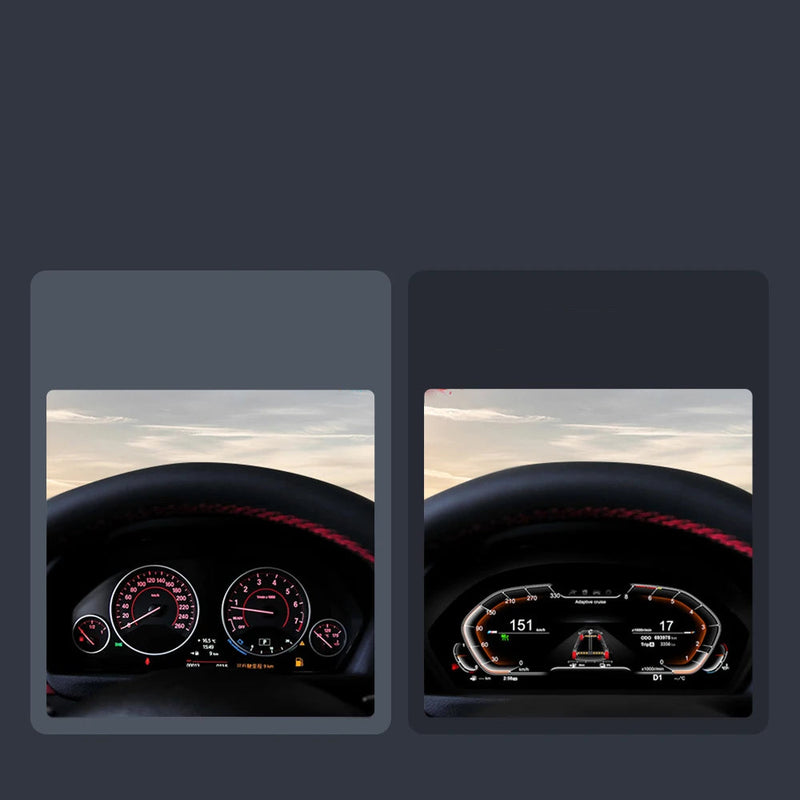 Compteur digital BMW Série 3 F30 écran 12,3 pouces Full HD
