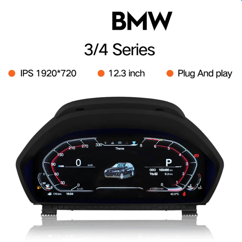 Compteur Digital BMW Série 4 F32 F33 F36 (NBT EVO) – Écran 12,3 pouces