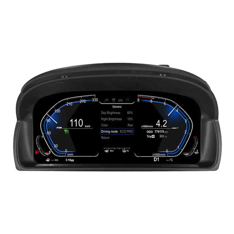 Compteur Digital BMW X1 E84 (2009-2015) – Écran 1920 x 720, Linux