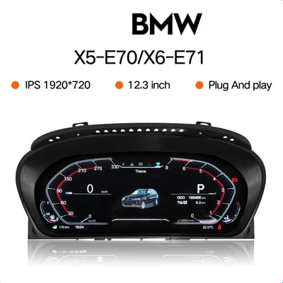 Virtual Cockpit BMW X5 E70 X6 E71 compteur digital 2006-2013