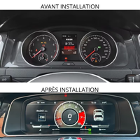 Compteur Digital Volkswagen Golf 7 (2013-2020) – Écran 12,3 pouces, vue 2
