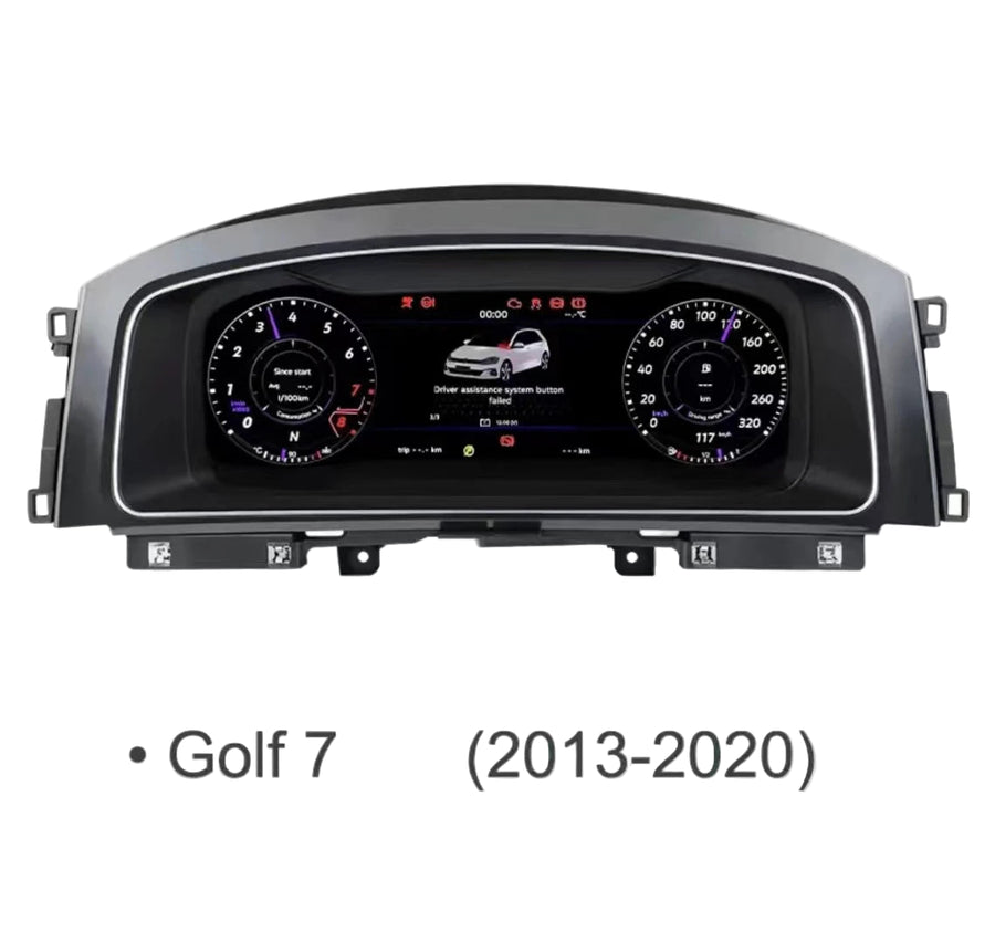 Compteur Digital Volkswagen Golf 7 (2013-2020) – Écran 12,3 pouces
