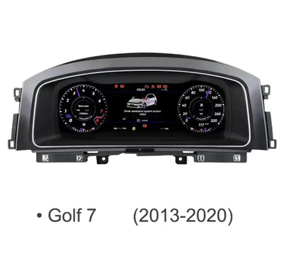 Virtual Cockpit Golf 7 compteur digital 12,3 pouces intégration OEM