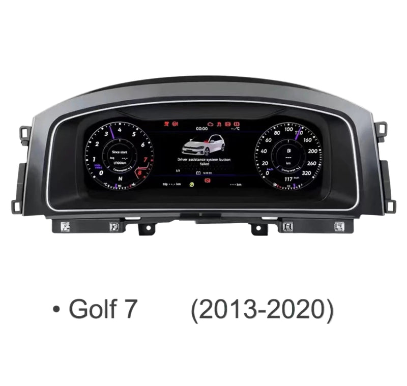 Compteur Digital Volkswagen Golf 7 (2013-2020) – Écran 12,3 pouces