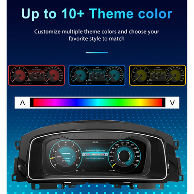 Virtual cockpit Jetta MK6, packshot studio du boîtier complet
