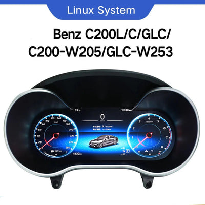 Virtual Cockpit Mercedes GLC W253 tableau de bord numérique 2015-2019