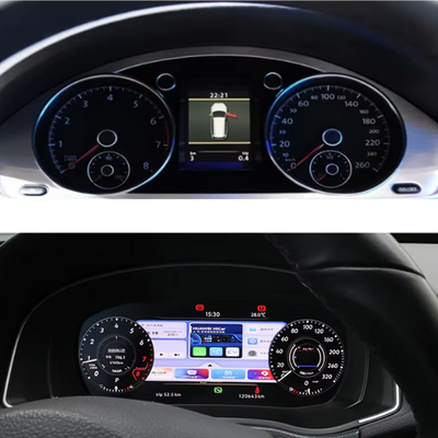 Passat B7 avant installation du compteur digital